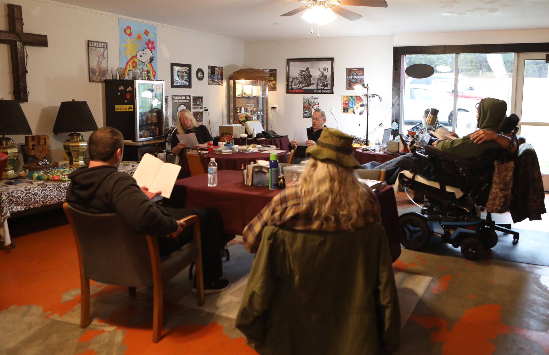 Participants attend Celebrate Recovery